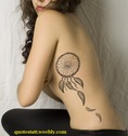 Dreamcatcher Tattoo Quote Design Picture