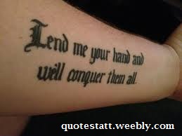 Quotes for Forearm Tattoo - Quotestatt